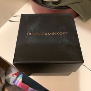 Rebecca MinkOFf watch brand new in box